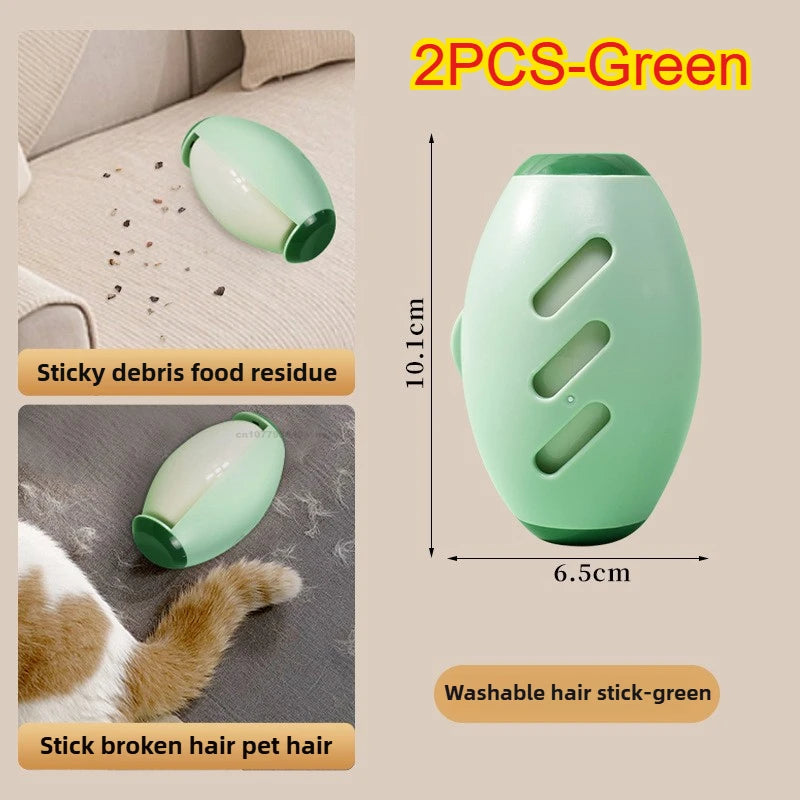 Set 2 Rulli Levapelucchi Riutilizzabili - Elimina Peli e Pelucchi da Vestiti Senza Ricambi