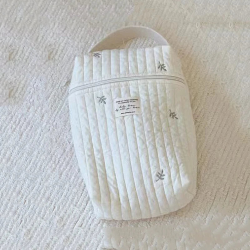 Organizer Borsa Bebè Trapuntato - Porta Pannolini e Accessori per Passeggino con Tasche Multiple