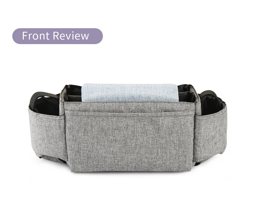 Borsa Organizer Termica per Passeggino - Soluzione Pratica per Biberon e Accessori Bebè