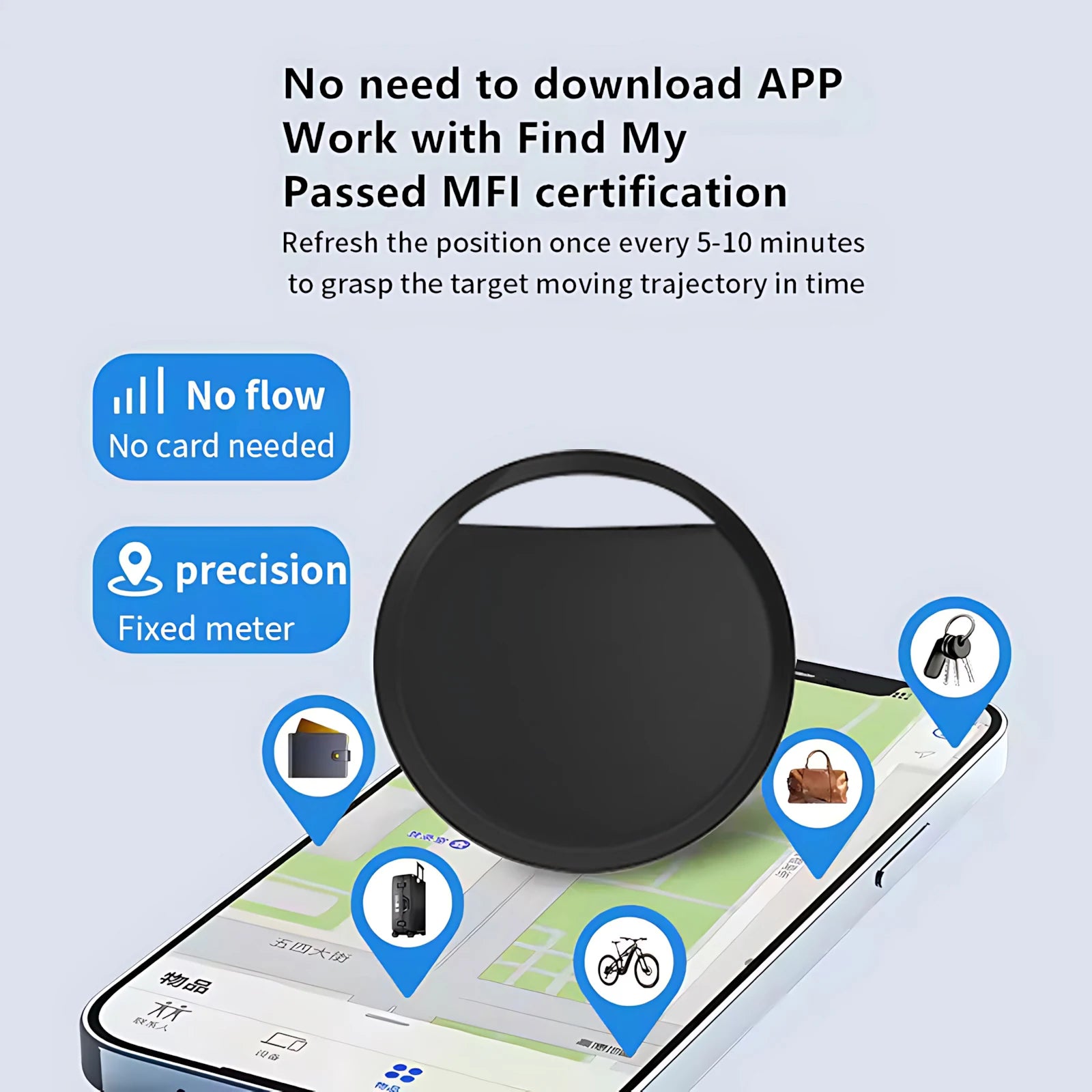 Localizzatore Smart Finder Bluetooth  (Non è un GPS)