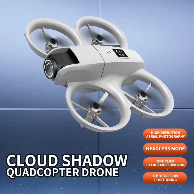 Nuovo Mini Drone WIFI FPV con Telecamera 4K Professionale, Luci Colorate, Pieghevole, Quadricottero RC, Giocattolo